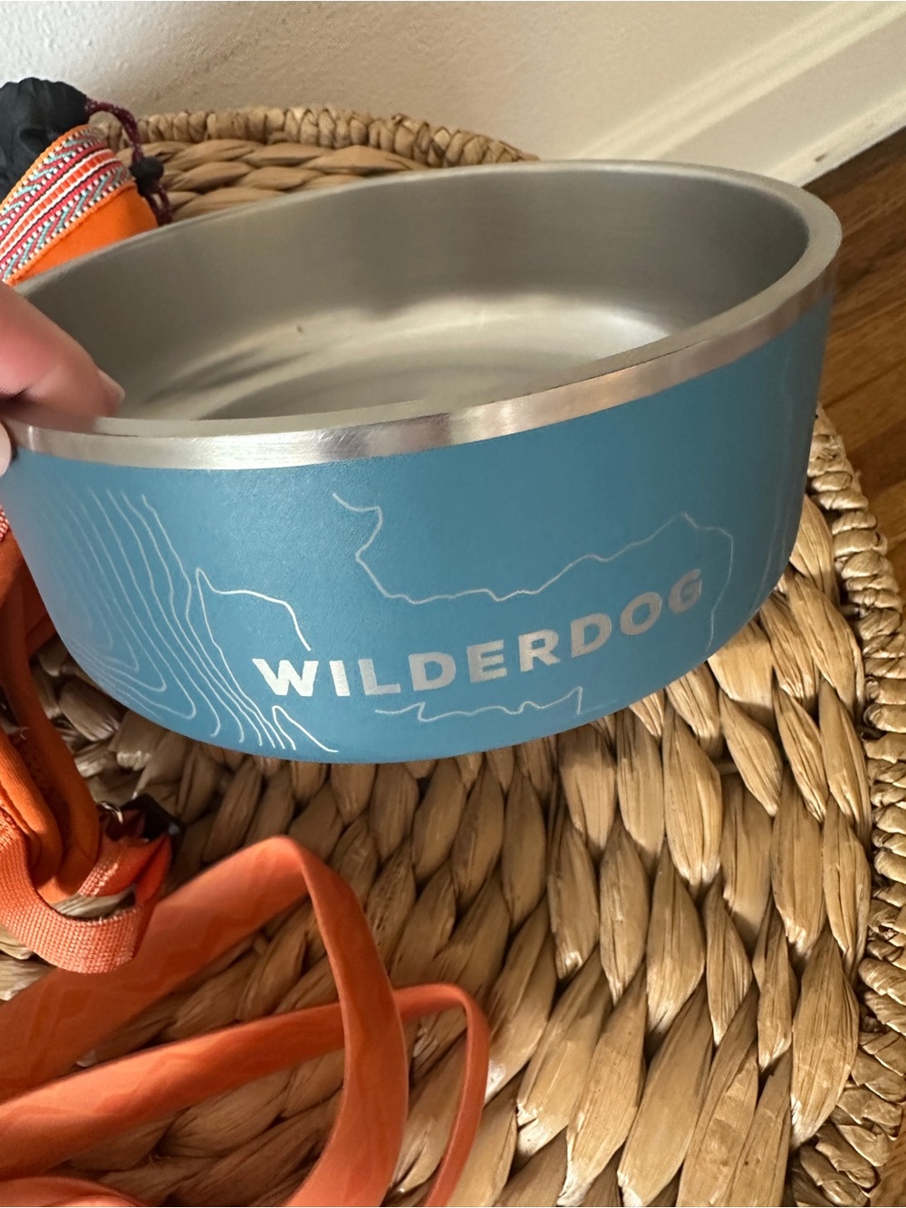 Wilderdog Premium Outdoor Dog Gear Bundle Set - Orange/Blue - Size Small - Picture 3 of 5
